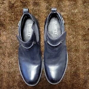 Born Ankle Boot, Black, Size 8